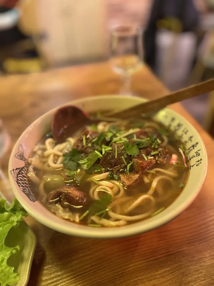 Soupe de Nouilles Au Boeuf